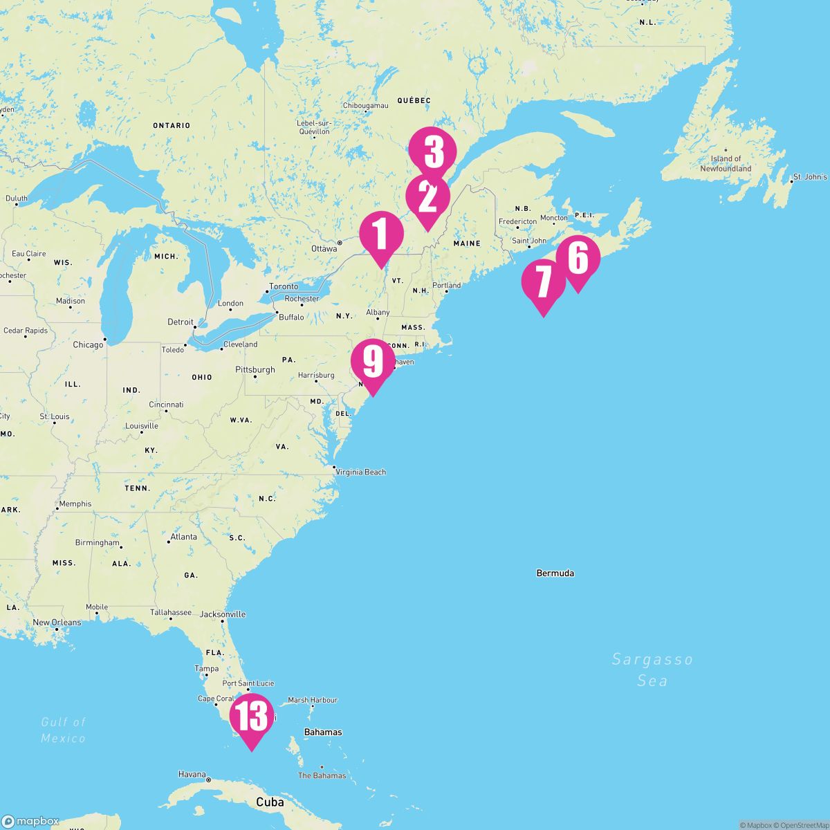 12 Night Canada & New England Repositioning To The Caribbean (Montreal To Miami)