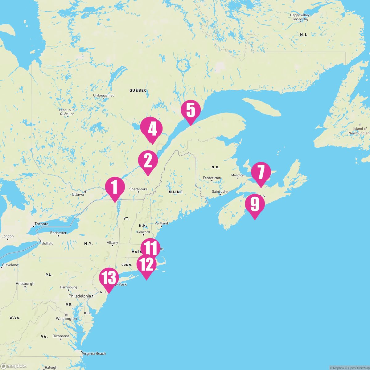 12 Night Canada & New England (Montreal To New York)
