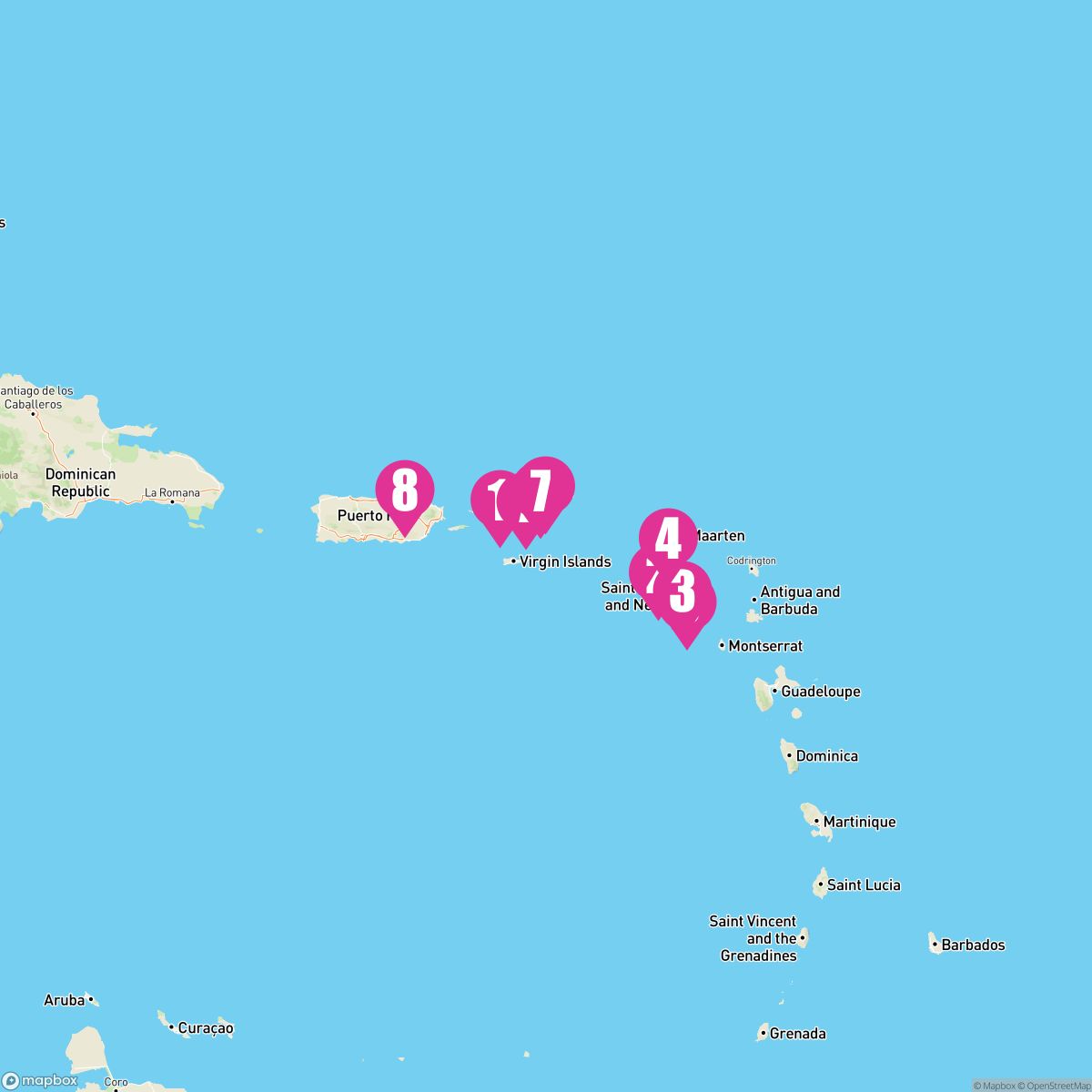 7 Night Grand Island Adventure (Charlotte Amalie To San Juan)