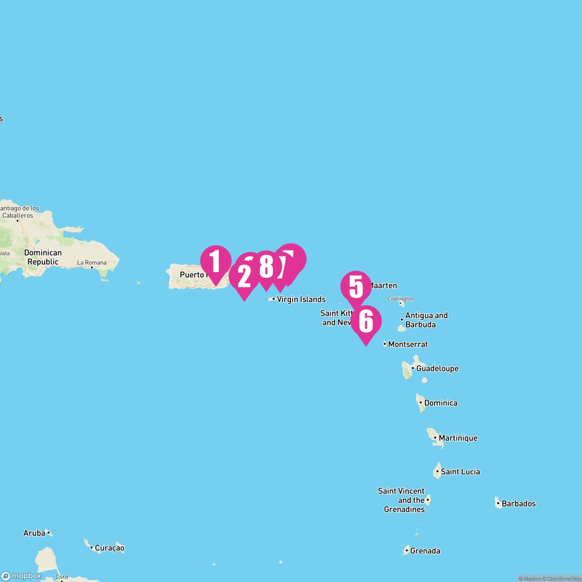 7 Night Spanish & British Caribbean Delight (San Juan To Charlotte Amalie)