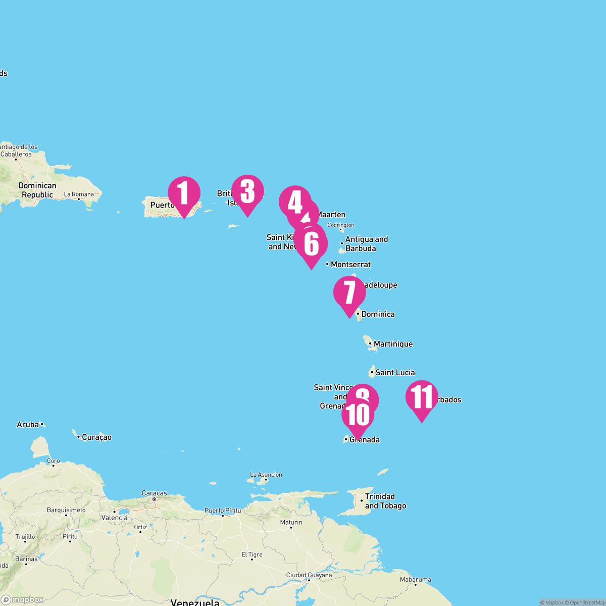 10 Night The Best Of The Secluded Caribbean (San Juan To Bridgetown)