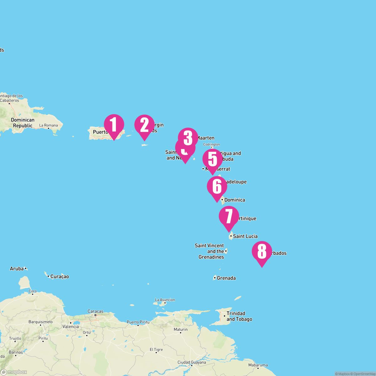 7 Night Windward & Leeward Islands (San Juan To Bridgetown)