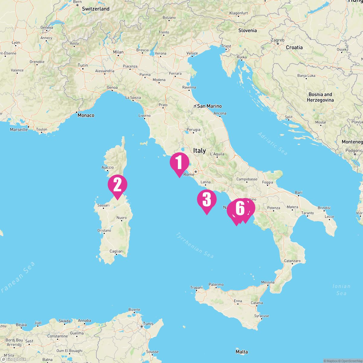 6 Night Along The Amalfi Coast (Rome Roundtrip)