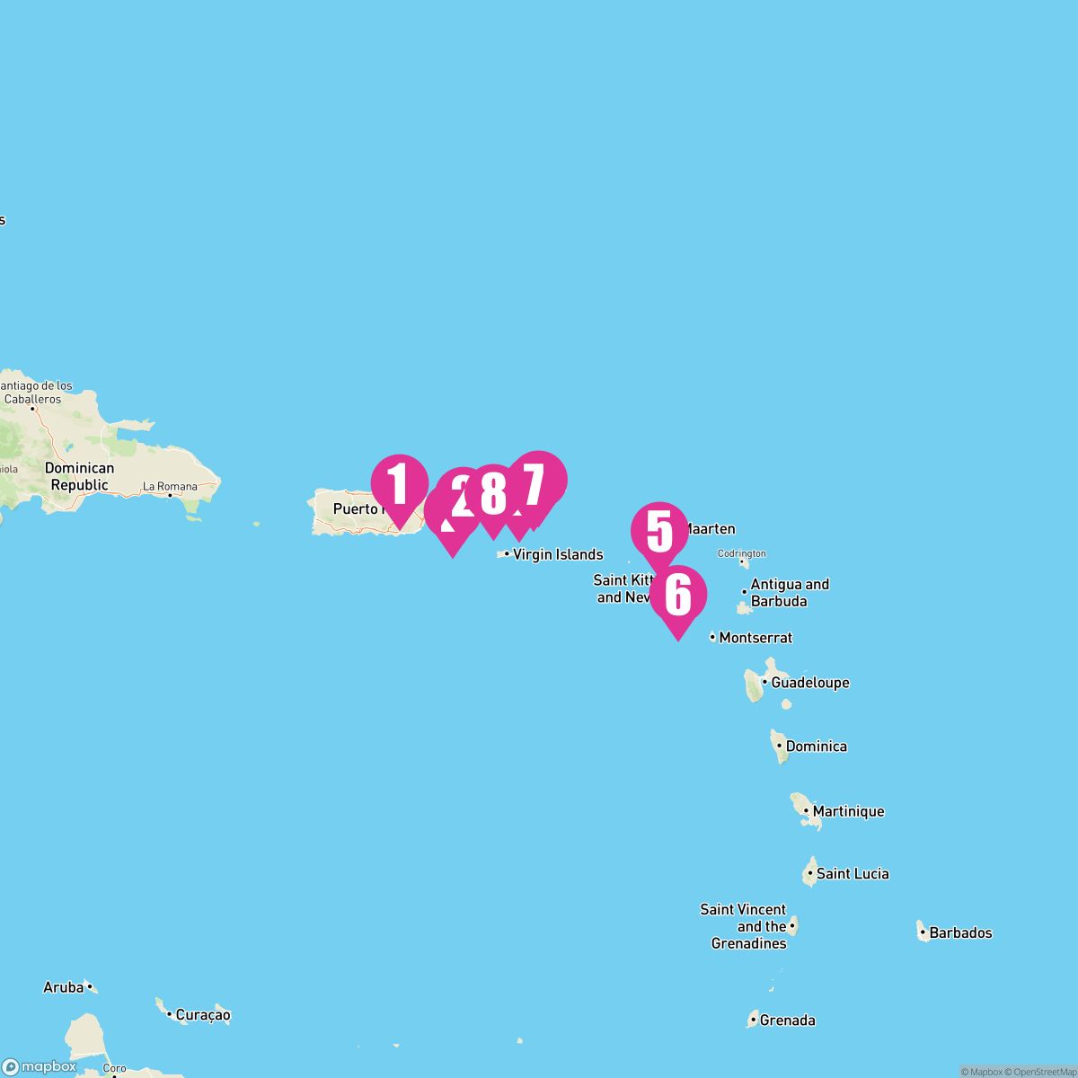 7 Night Spanish & British Caribbean Delight (San Juan To Charlotte Amalie)