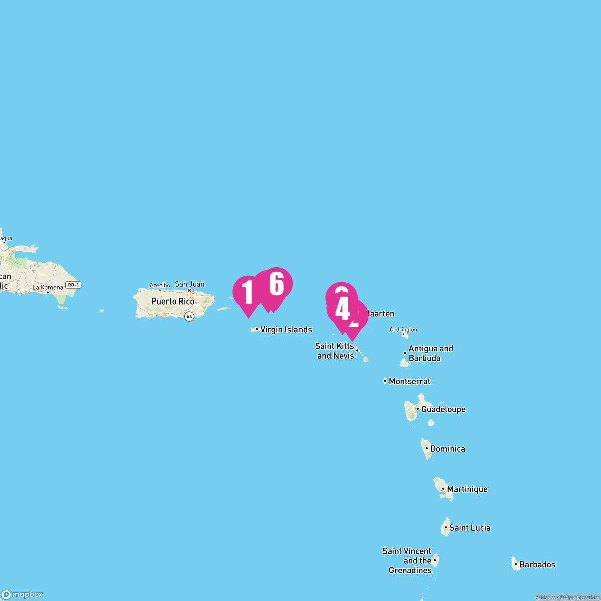 7 Night Best Of The British Virgin Islands & St. Barths (Charlotte Amalie Roundtrip)