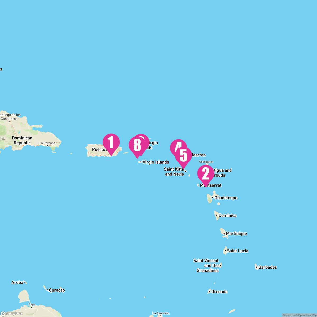 7 Night Grand Island Adventure (San Juan To Charlotte Amalie)