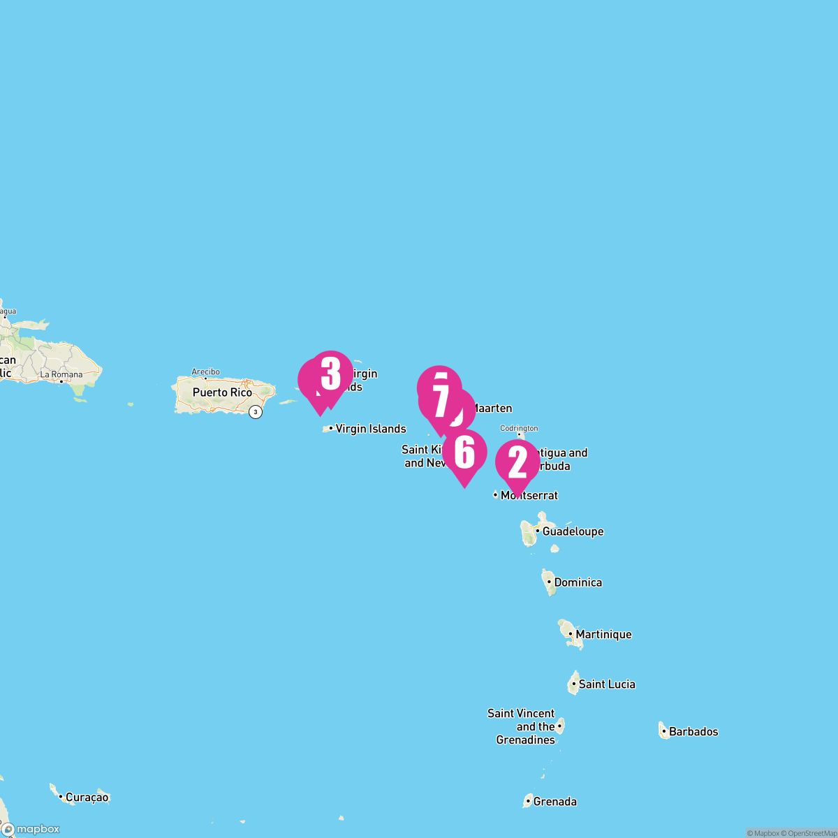 7 Night Leeward Islands Discovery (Charlotte Amalie Roundtrip)