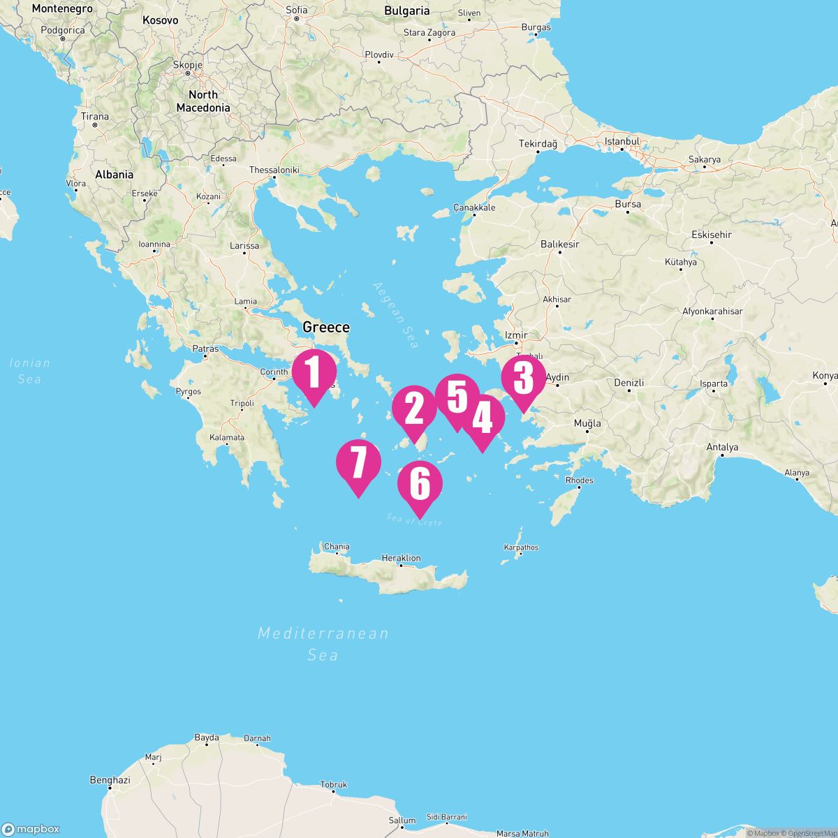 7 Night Greek Journey To Ephesus (Athens Roundtrip)