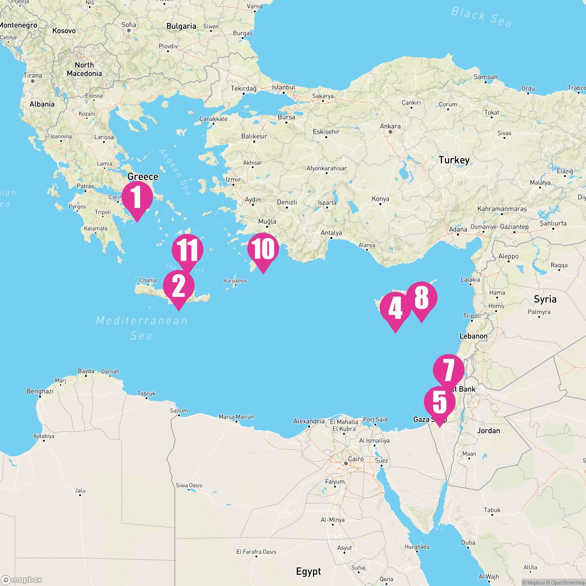 11 Night Greece & Israel Antiquities (Athens Roundtrip)