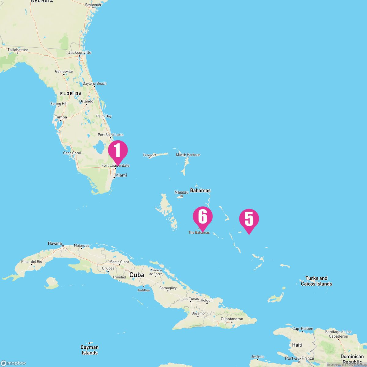 7 Night Bountiful Bahamas (Palm Beach Roundtrip)