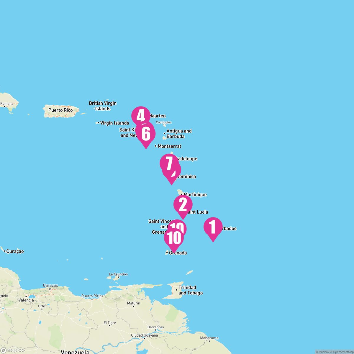 11 Night Barbados & The Grand Caribbean (Bridgetown Roundtrip)