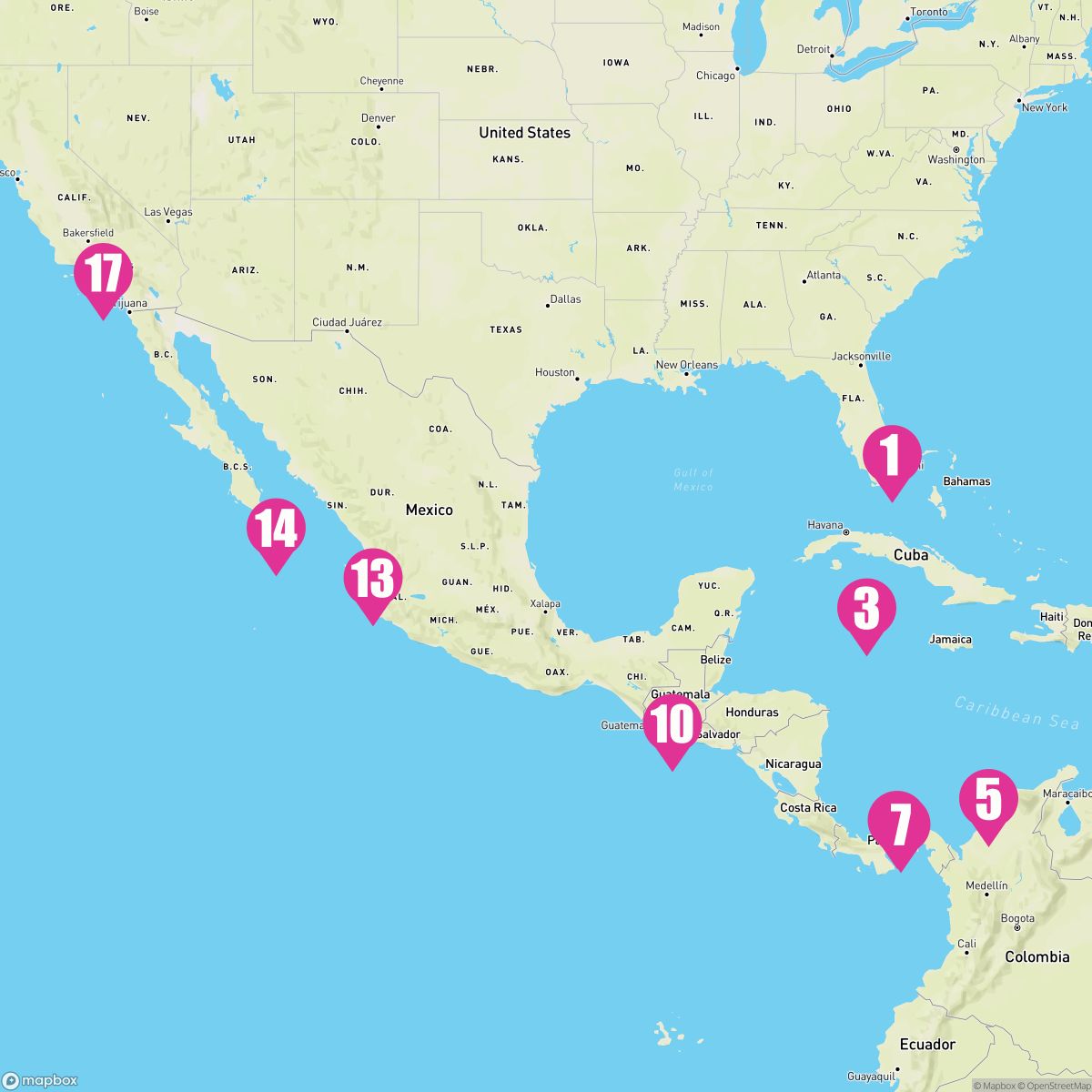 16 Night Panama Canal Westward (Ft. Lauderdale To Los Angeles)