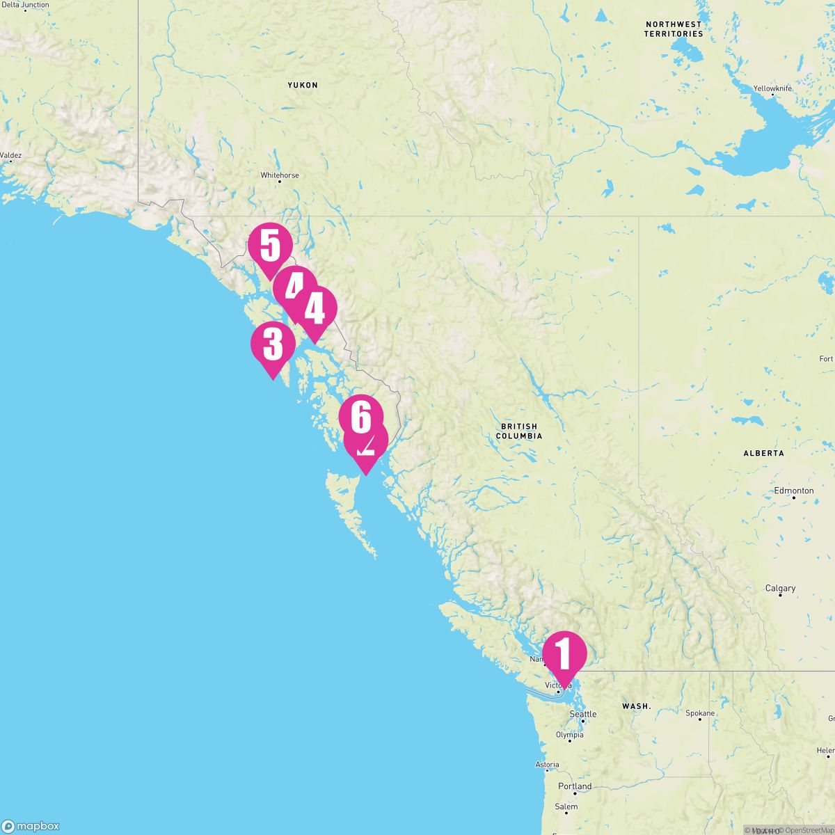 7 Night Alaska Inside Passage (Vancouver Roundtrip)