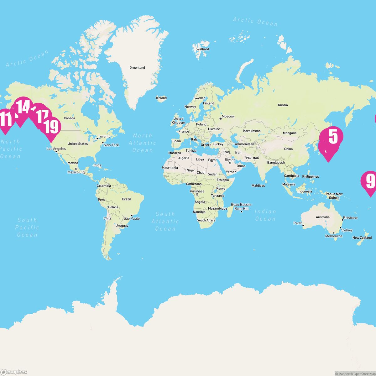 18 Night Northern Pacific Journey (Tokyo To Vancouver)