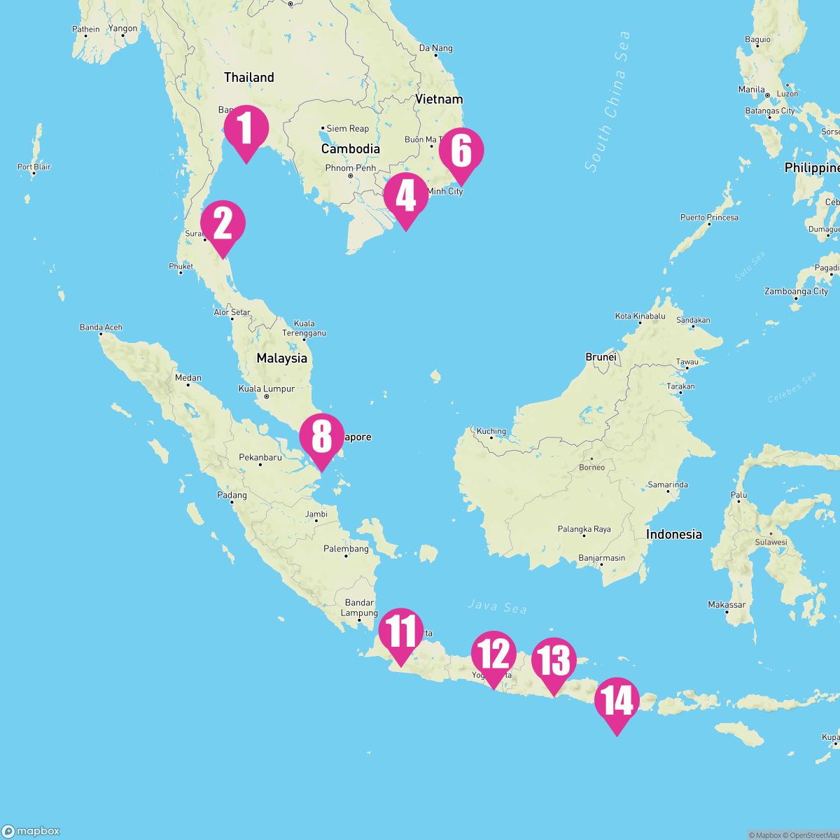 14 Night Bangkok To Bali Discovery (Bangkok To Bali)