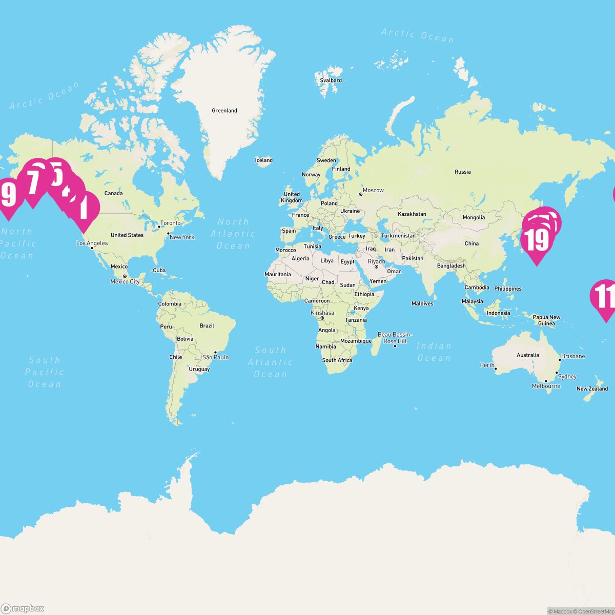 19 Night North Pacific Crossing (Vancouver To Tokyo)