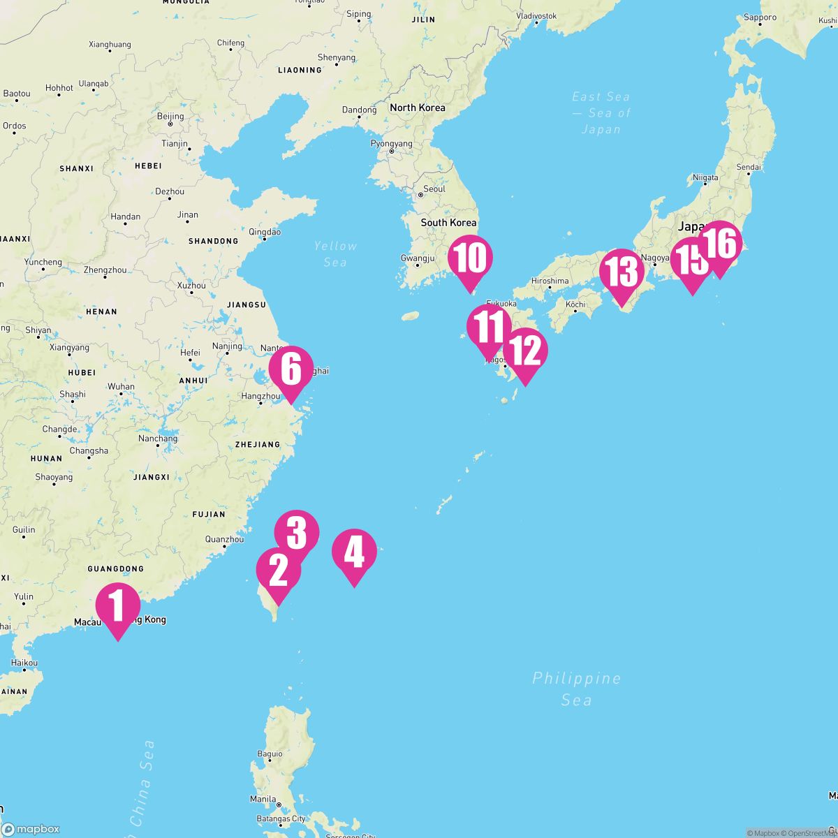 16 Night Asian Enchantments (Hong Kong To Tokyo)