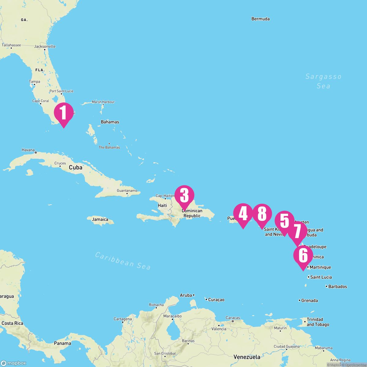 10 Night Passage To Paradise (Miami Roundtrip)
