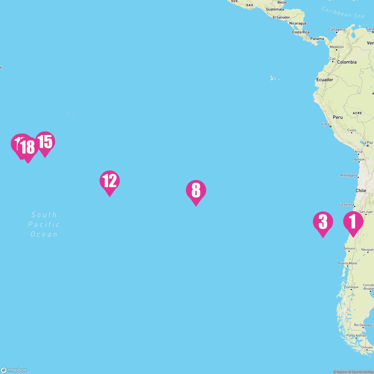 18 Night Isles Of Wonder (Santiago To Papeete)