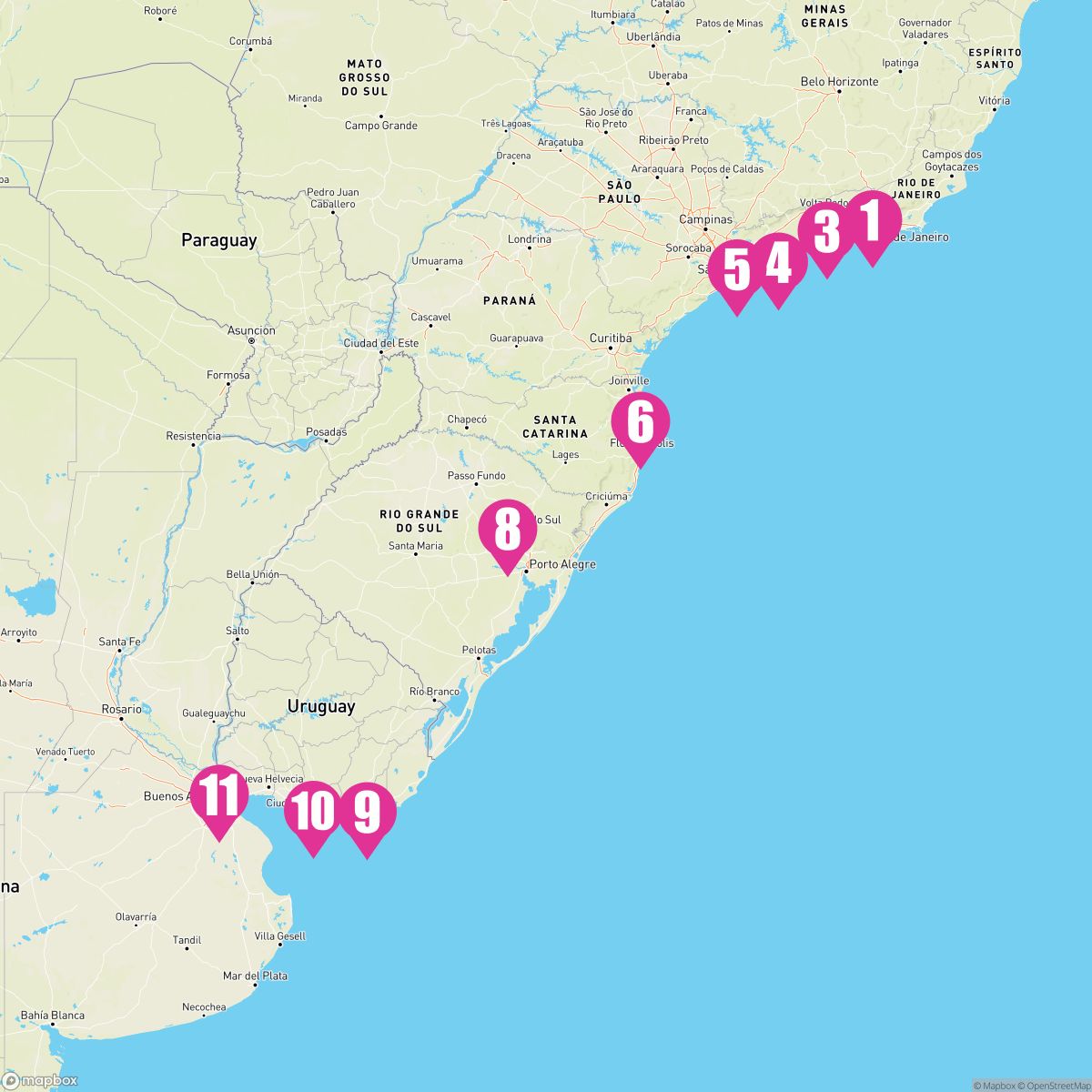 11 Night South American Splendor (Rio De Janeiro To Buenos Aires)