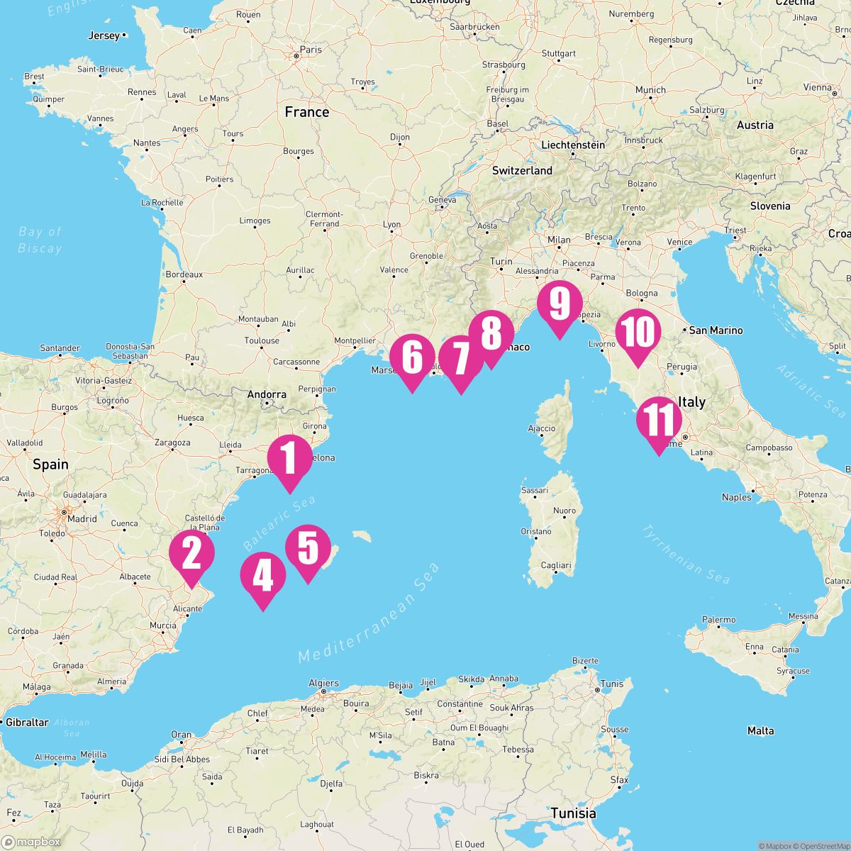 10 Night Art De Vivre Experience (Barcelona To Rome)