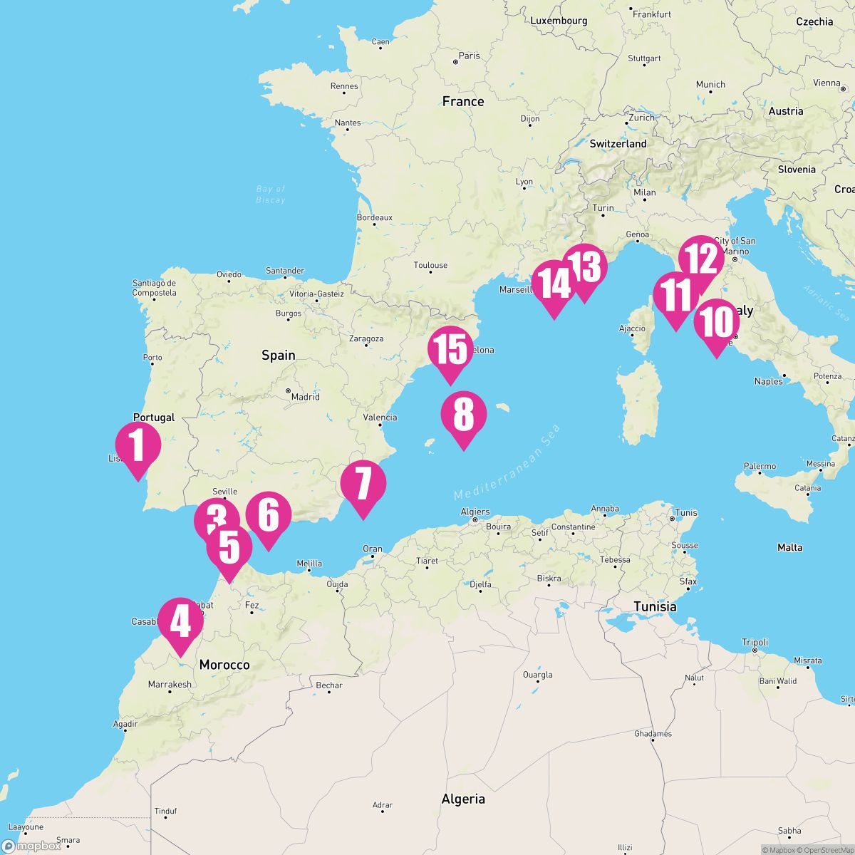 14 Night Passage To History (Lisbon To Barcelona)