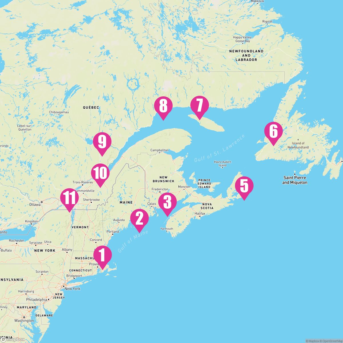 11 Night Fall Foliage Journey (Boston To Montreal)