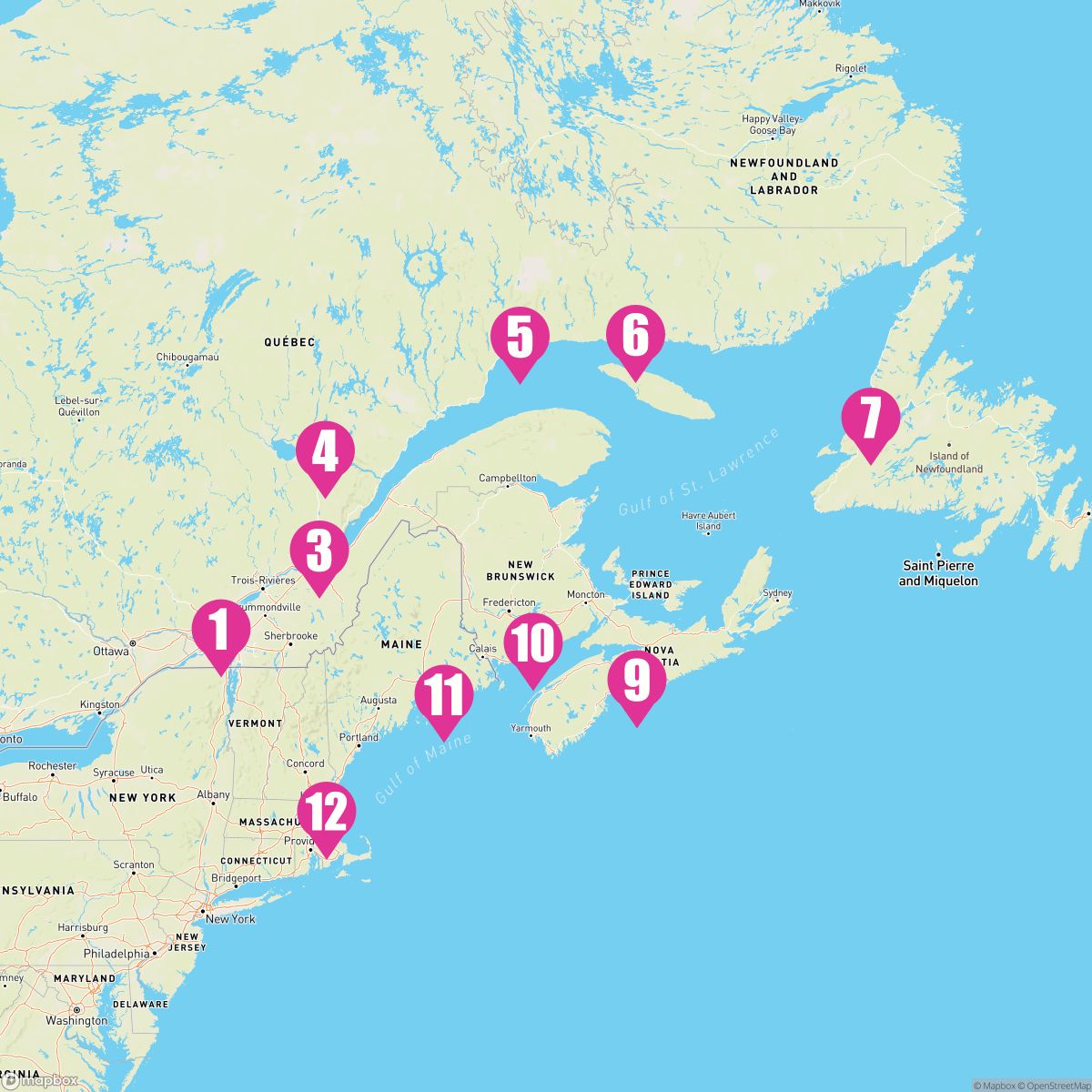 11 Night Autumnal Splendor (Montreal To Boston)