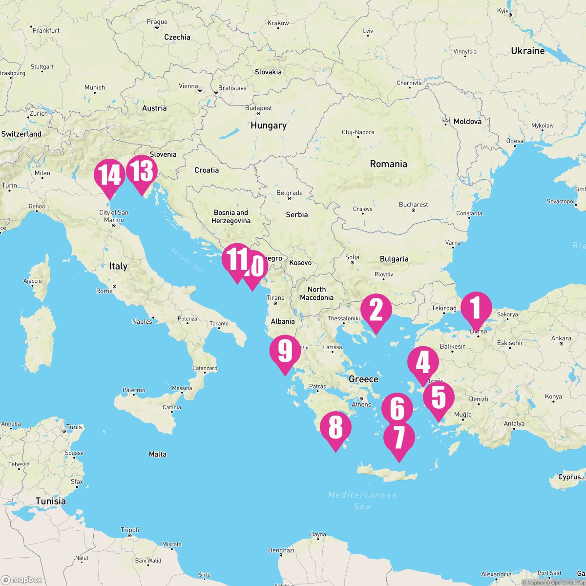 14 Night Aria Of The Aegean (Istanbul To Venice)