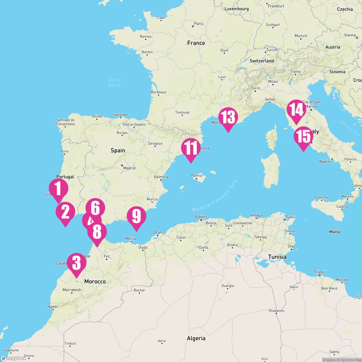 14 Night Flamenco Fascination (Lisbon To Rome)