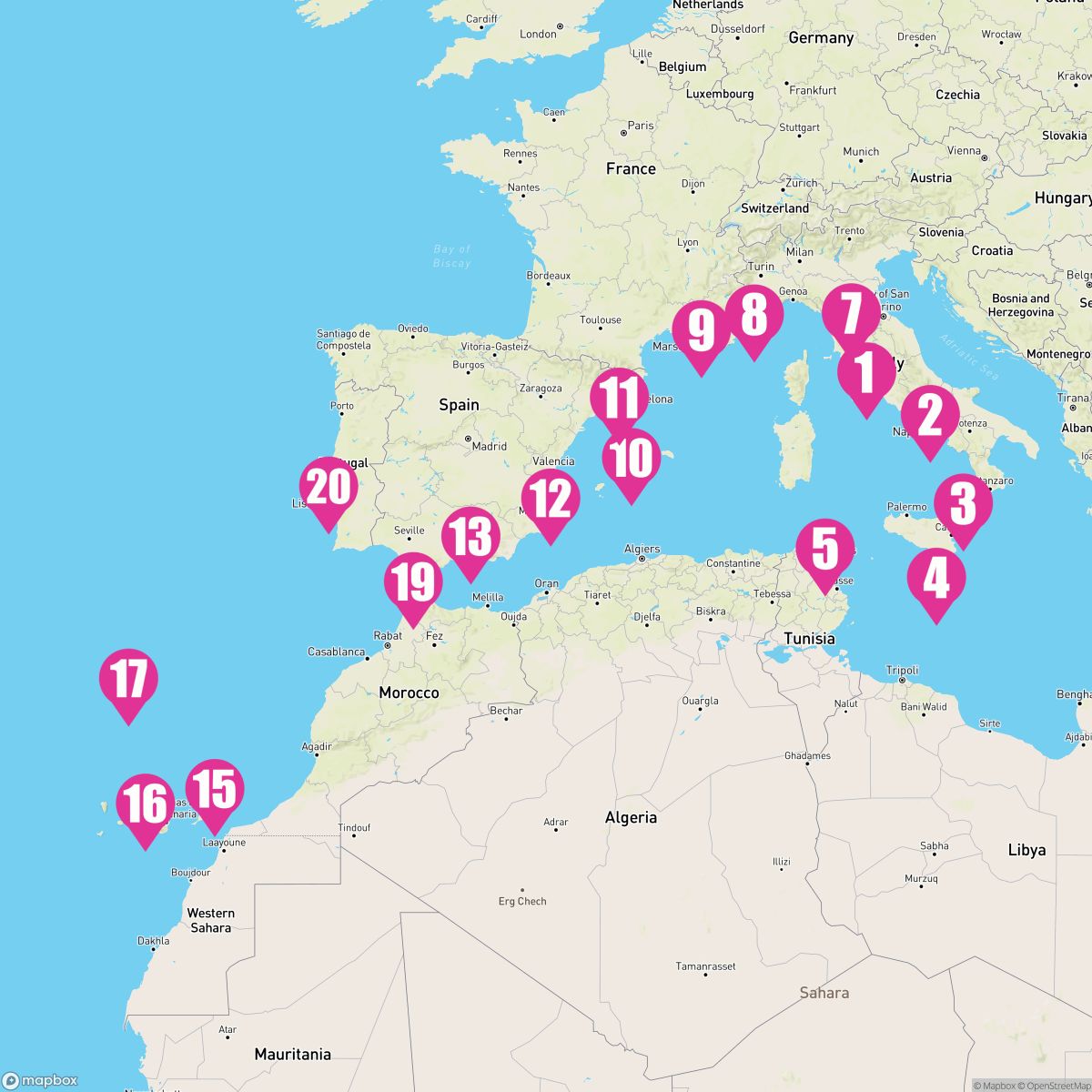 20 Night Empires & Explorers (Rome To Lisbon)