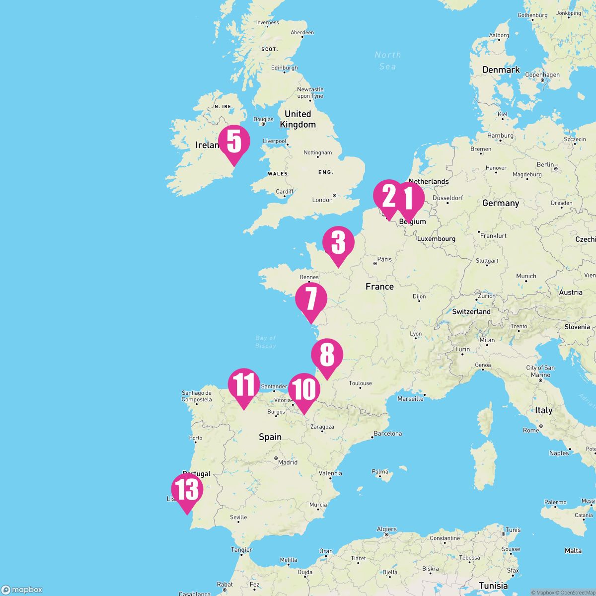 12 Night European Grand Dames (Antwerp To Lisbon)