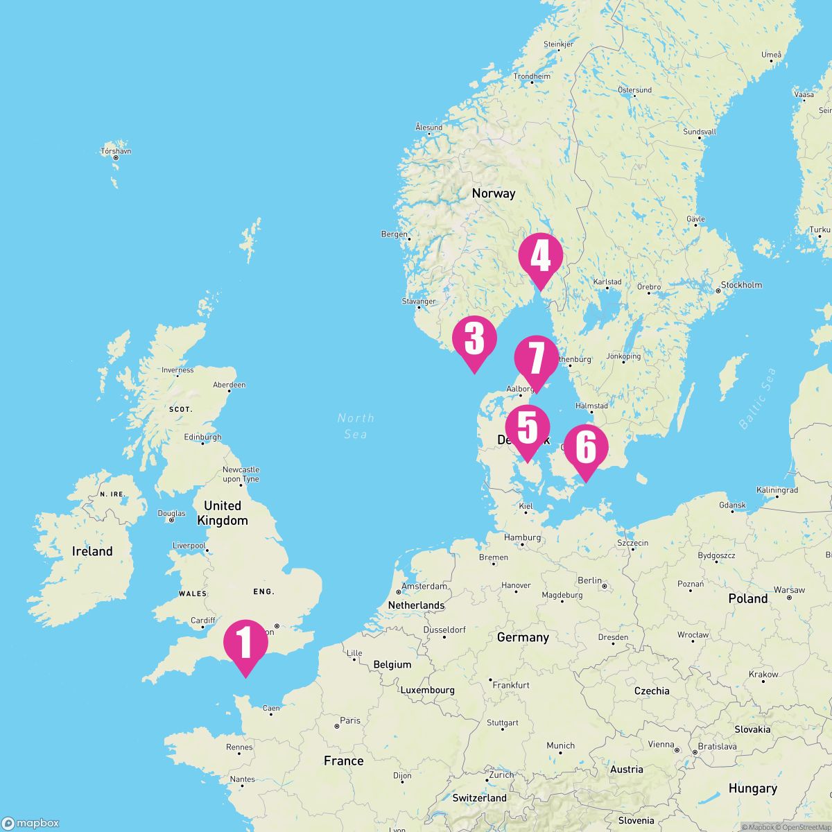 8 Night Scandinavia (Southampton Roundtrip)