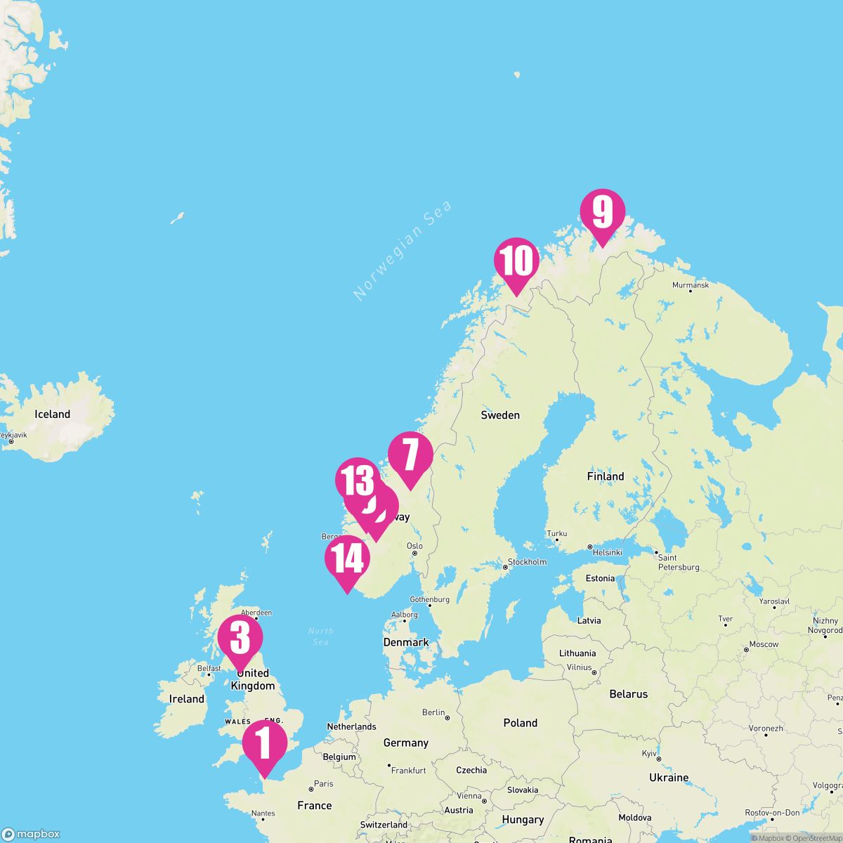 15 Night Land Of The Midnight Sun (Southampton Roundtrip)