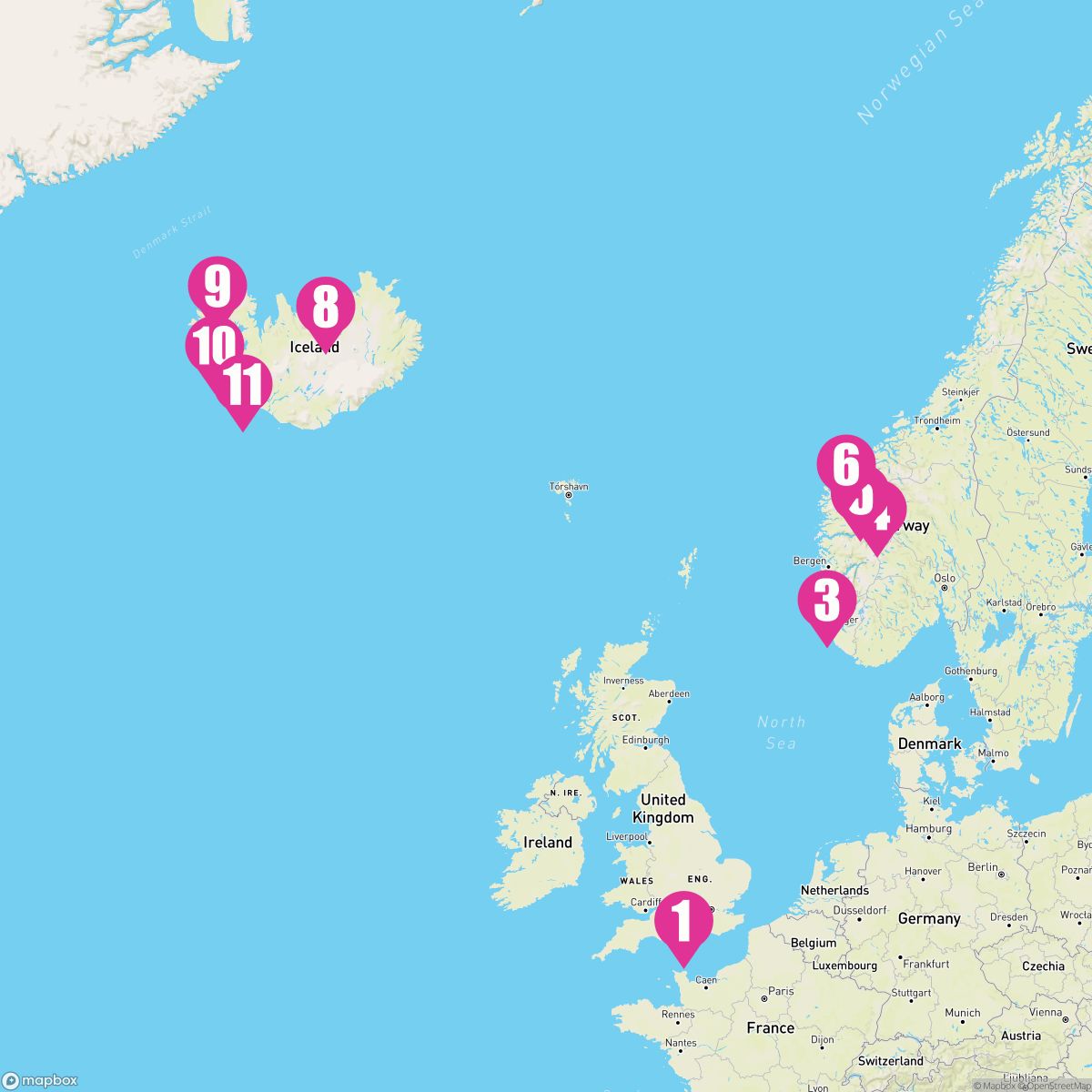 14 Night Iceland & Norway (Southampton Roundtrip)