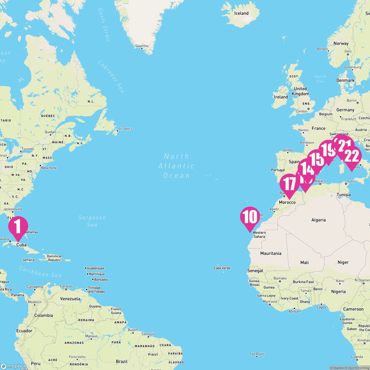 21 Night Mediterranean Grand Adventure (Ft. Lauderdale To Rome)