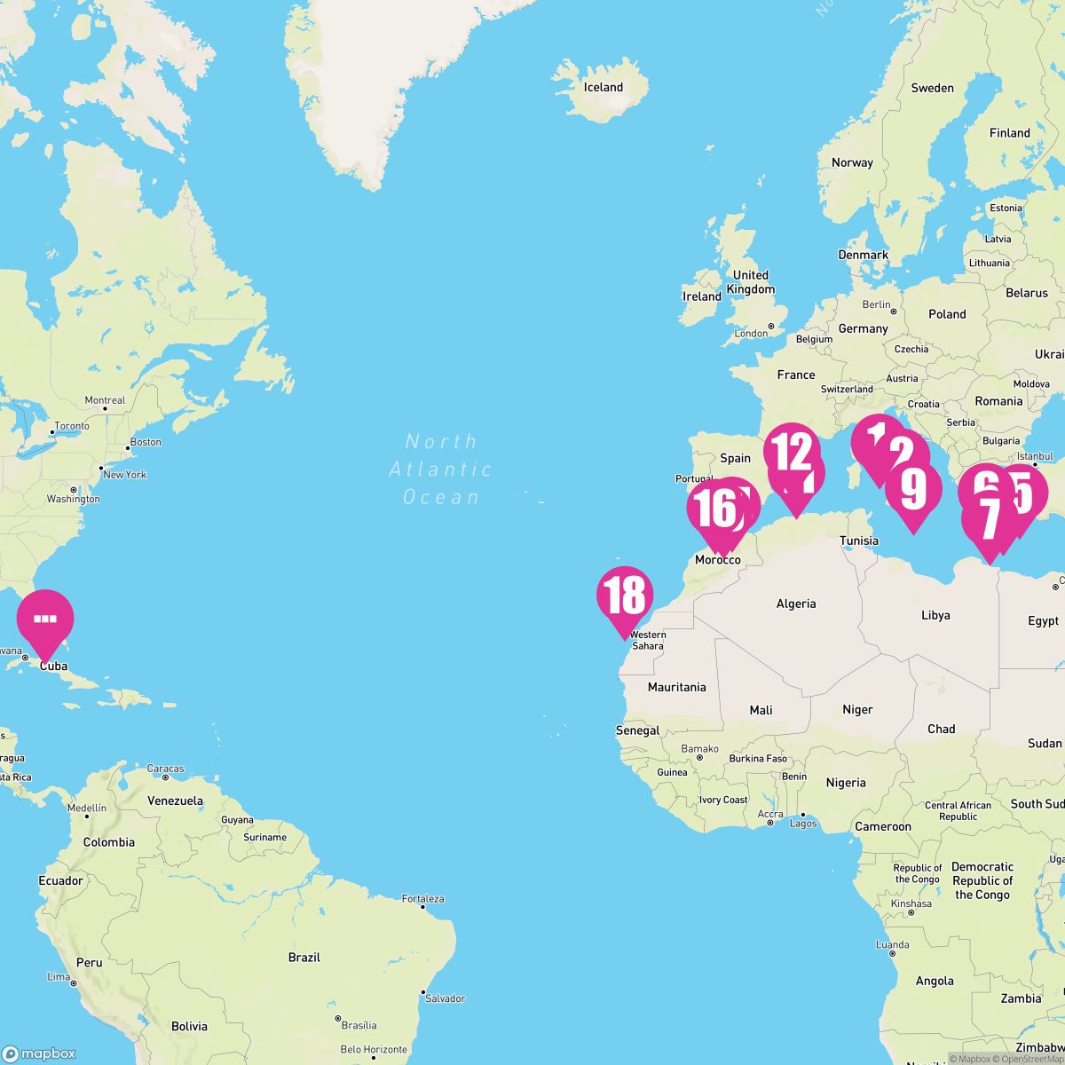 26 Night Mediterranean Grand Adventure (Rome To Ft. Lauderdale)