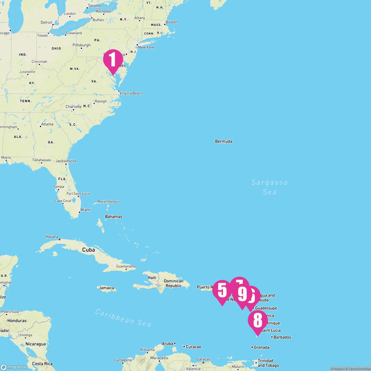 12 Night Southern Caribbean (Baltimore Roundtrip)