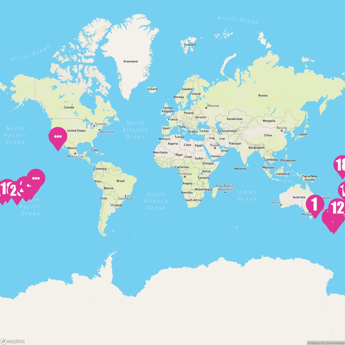 36 Night Grand Australia & New Zealand Voyage (Sydney To San Diego)