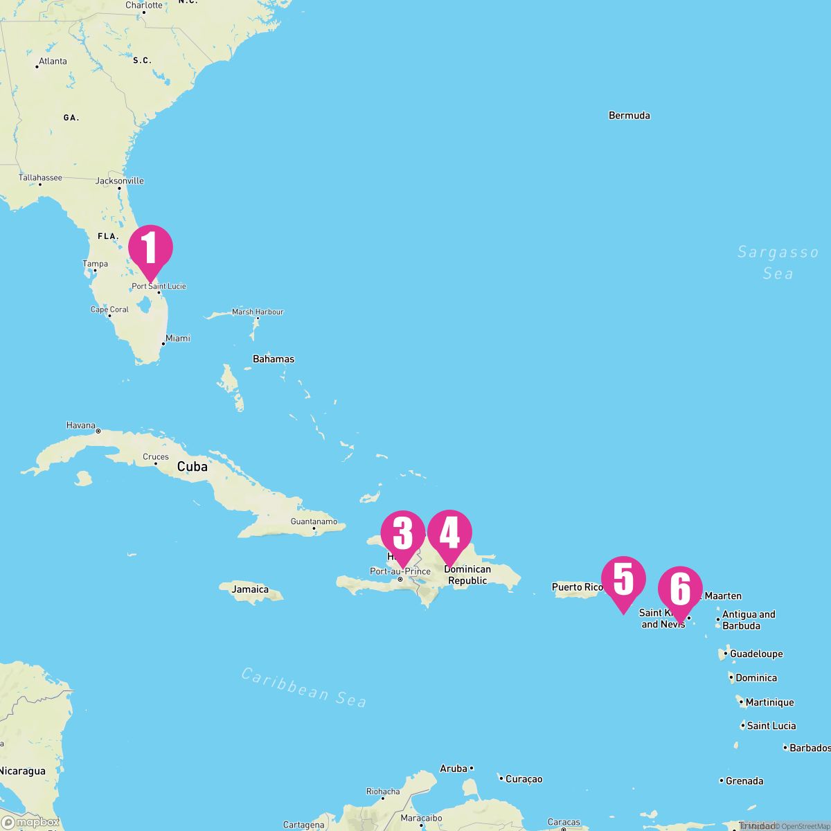 8 Night Eastern Caribbean Holiday (Port Canaveral Roundtrip)