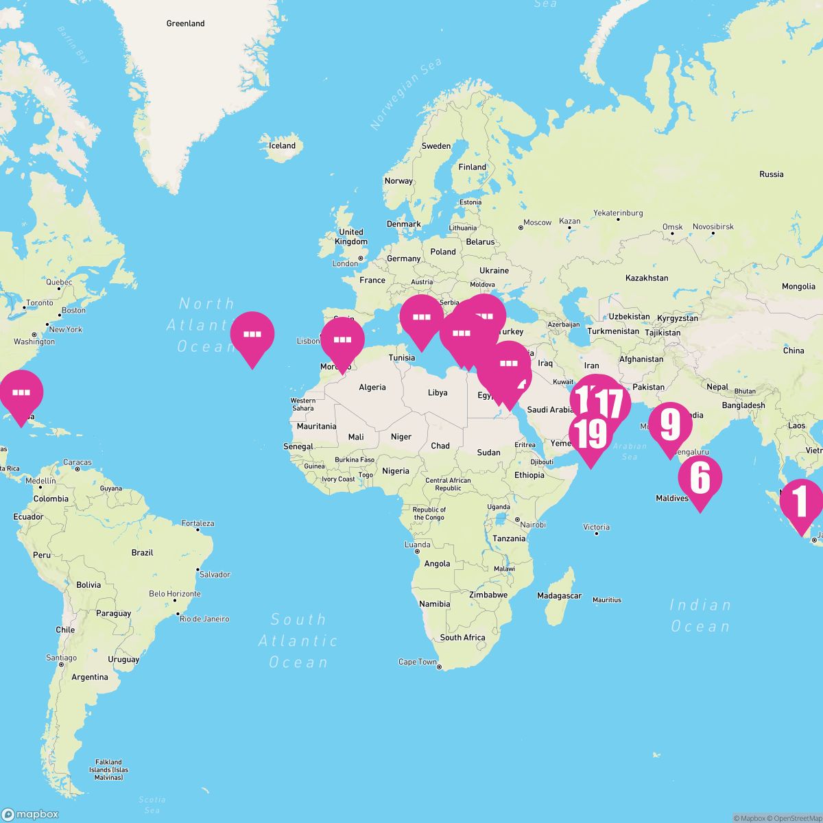 49 Night Grand World Voyage (Singapore To Ft. Lauderdale)