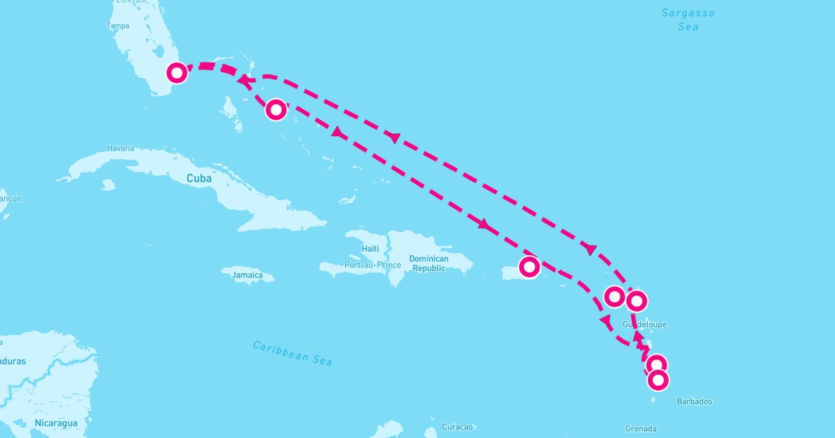 Caribbean Princess March 29 2026 10 Night Cruise From 2 086 Caribbean Princess 2026 03 29 10 Nights 1200 630 