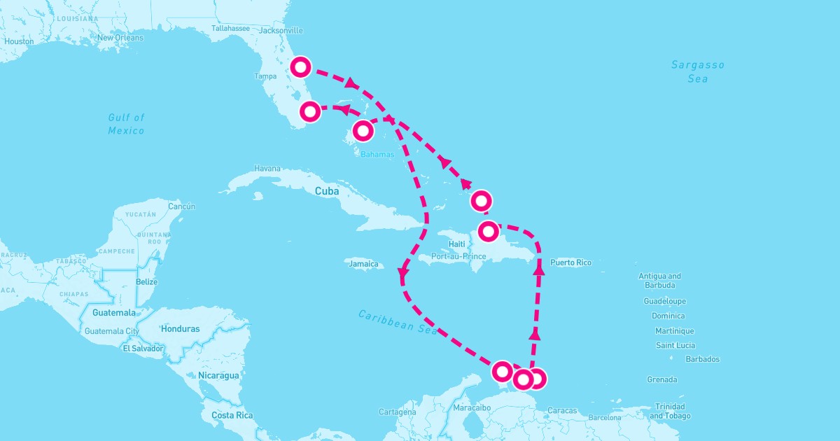Caribbean Princess October 18 2026 12 Night Cruise From 1 024 Caribbean Princess 2026 10 18 12 Nights 1200 630 