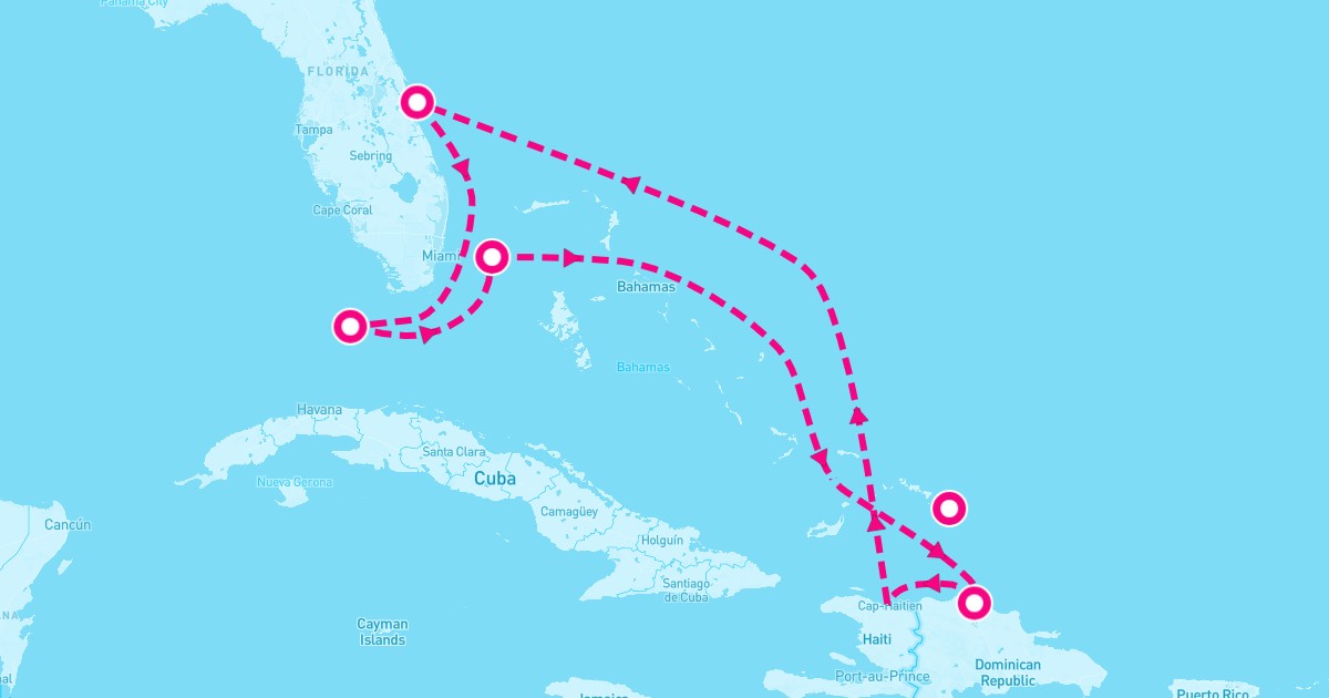 Celebrity Apex - March 21st, 2026 - Cruise Map & Port Info