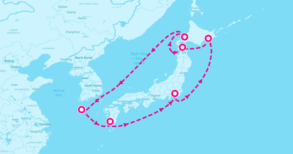 Diamond Princess Jun 4, 2024 — 10-Night Yokohama Cruise from $998