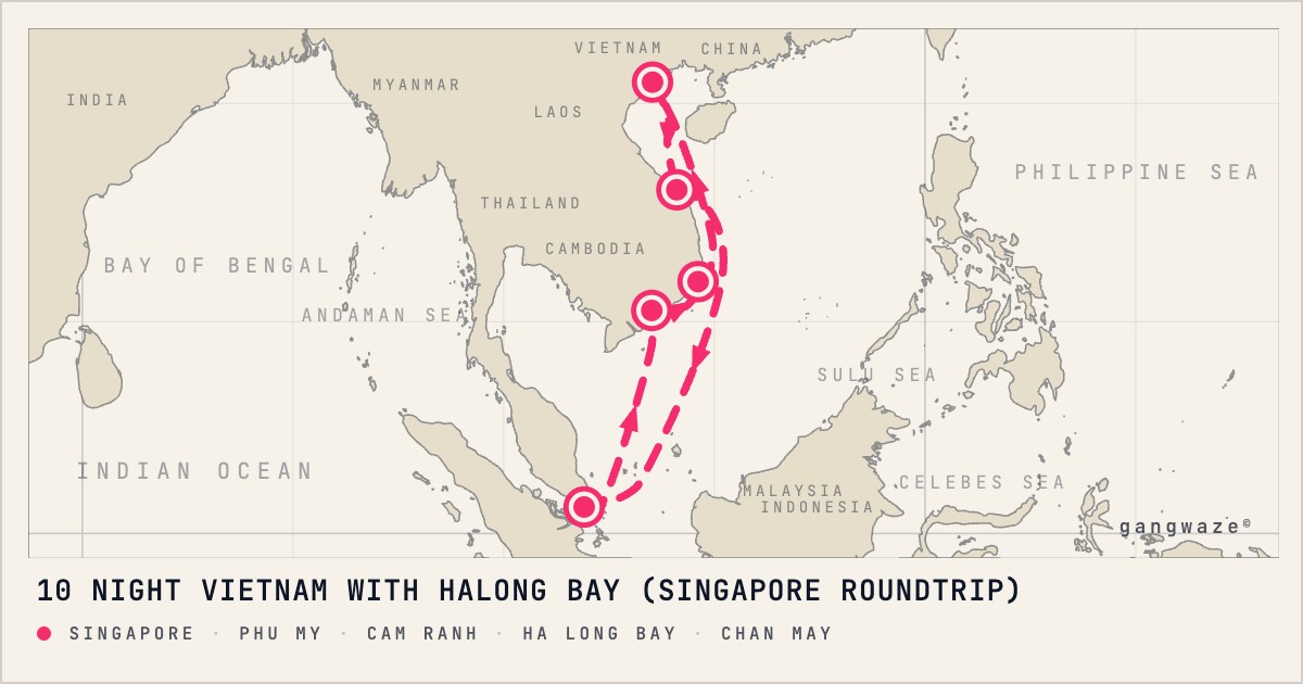 Diamond Princess Dec 9, 2026: 10-Night Vietnam With Halong Bay Cruise ...