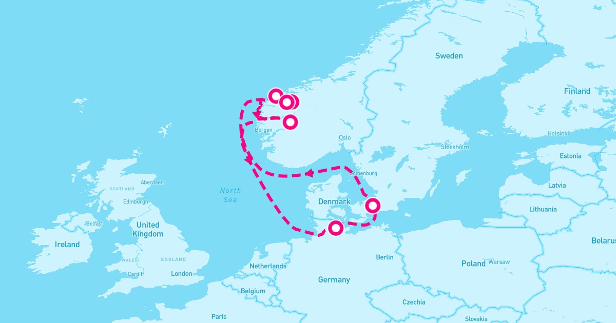 MSC Euribia Jun 21, 2026 — 7-Night Copenhagen Cruise from $1,181