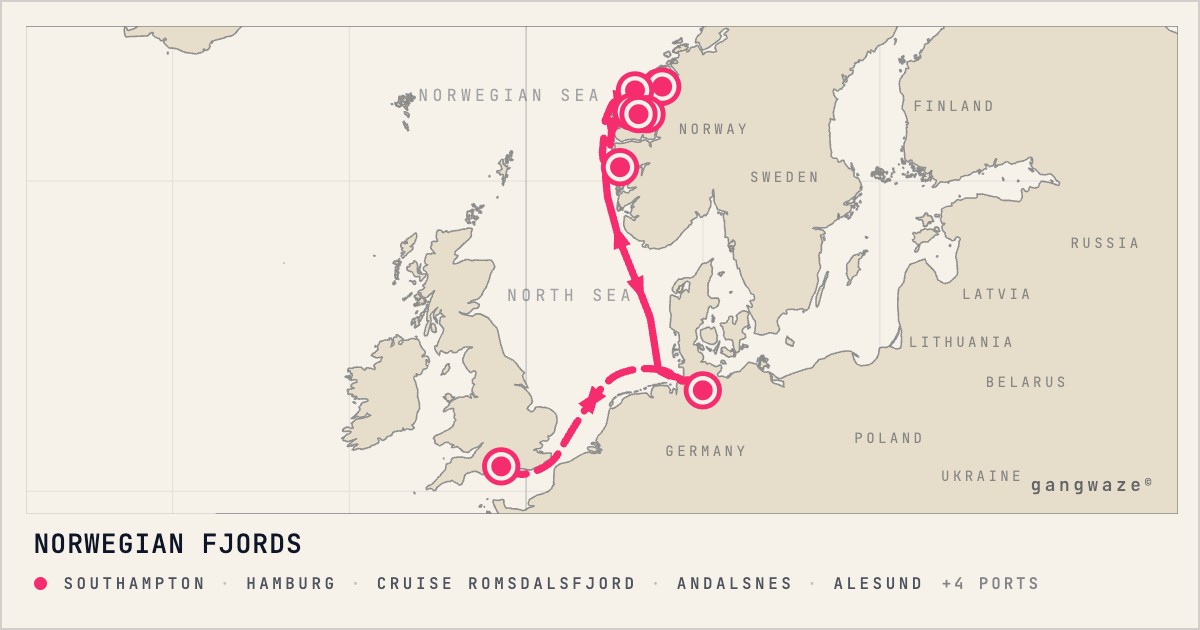 Queen Victoria July 11, 2027 | 12-Night Cruise from $1,669