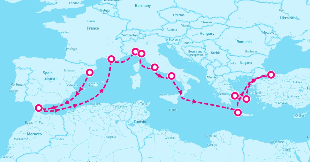 地図・旅行ガイド les paquebots transatlantiques sun-princess_2025-08-09_14-