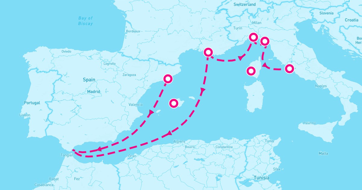 Sun Princess June 6, 2026 | 7-Night Barcelona Cruise